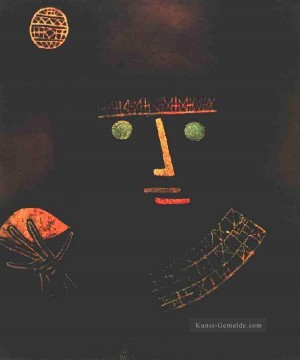 Schwarzer Ritter Paul Klee Ölgemälde